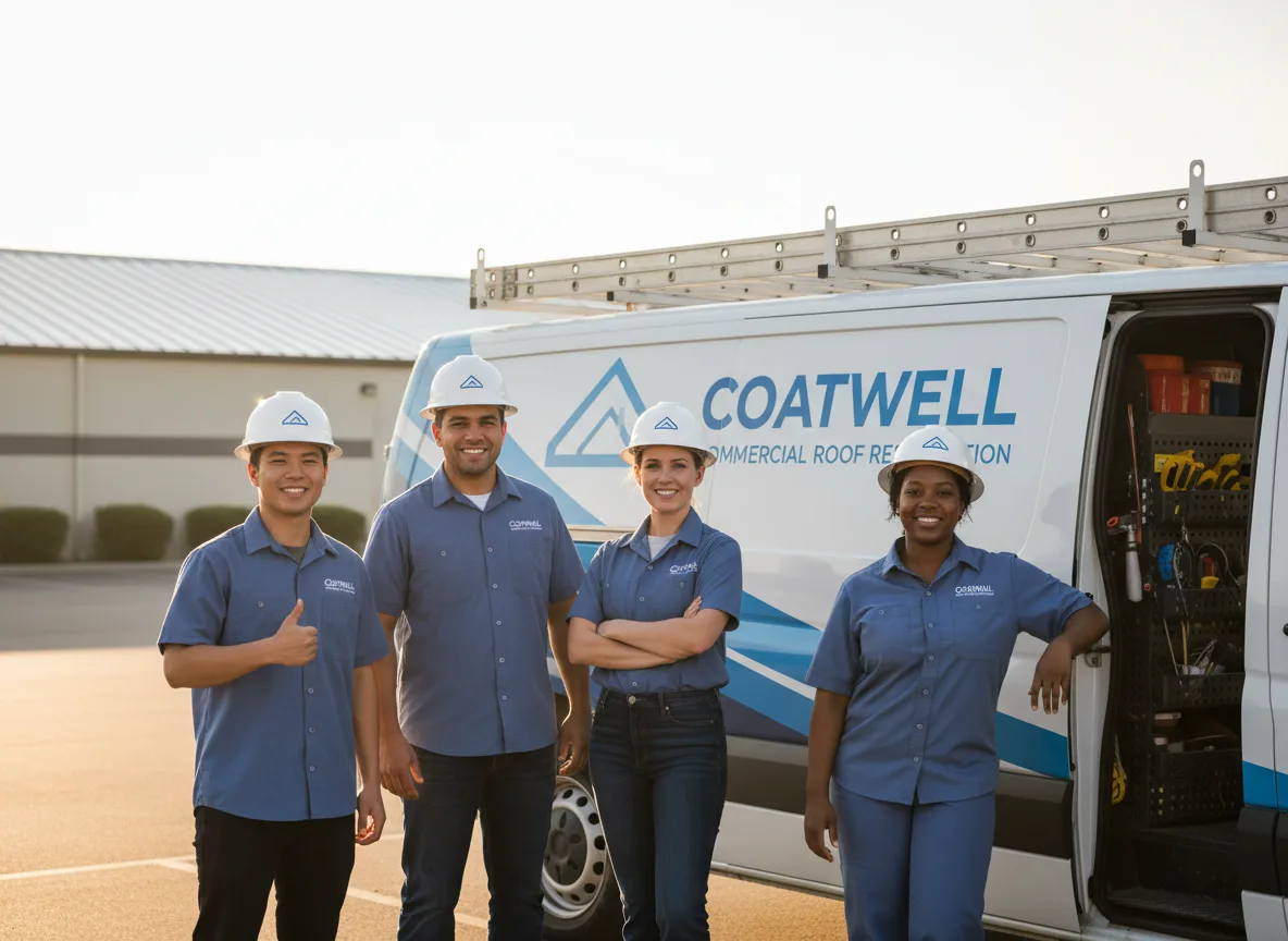 Commercial roof coating company in Crawford, OK